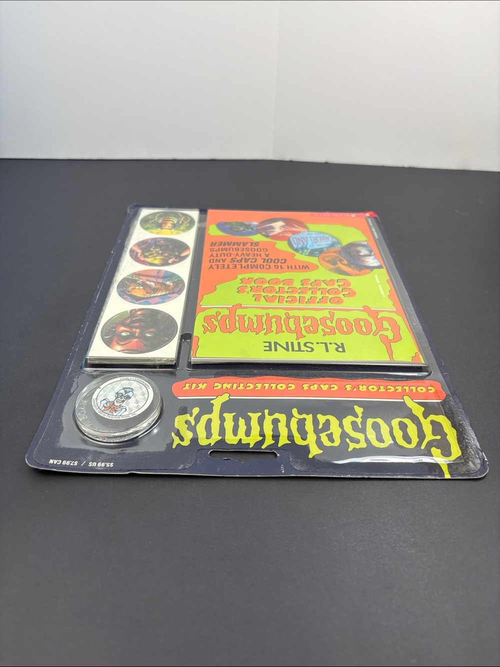 Scholastic Goosebumps Collector's Caps Collecting Kit 1995 R.L. Stine - Picture 9 of 10